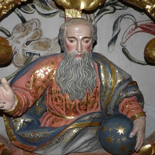 Dios Padre Retablo Clarisas Nájera Final